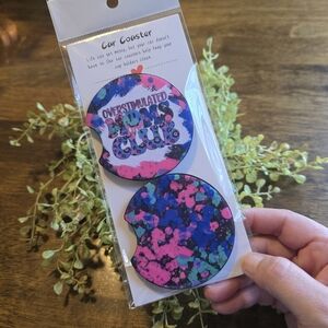 Colorful Car Coaster Set